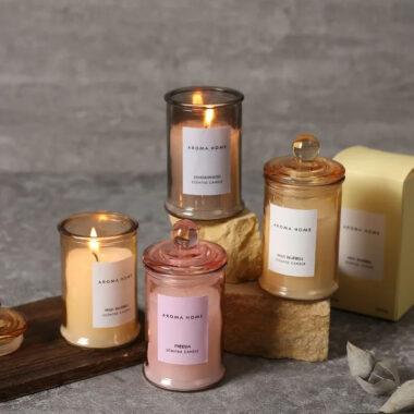 Wax Candle Jars for Aromatherapy