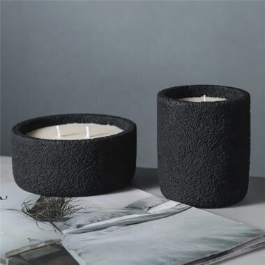Colorful Cement Candle Jars with Low MOQ