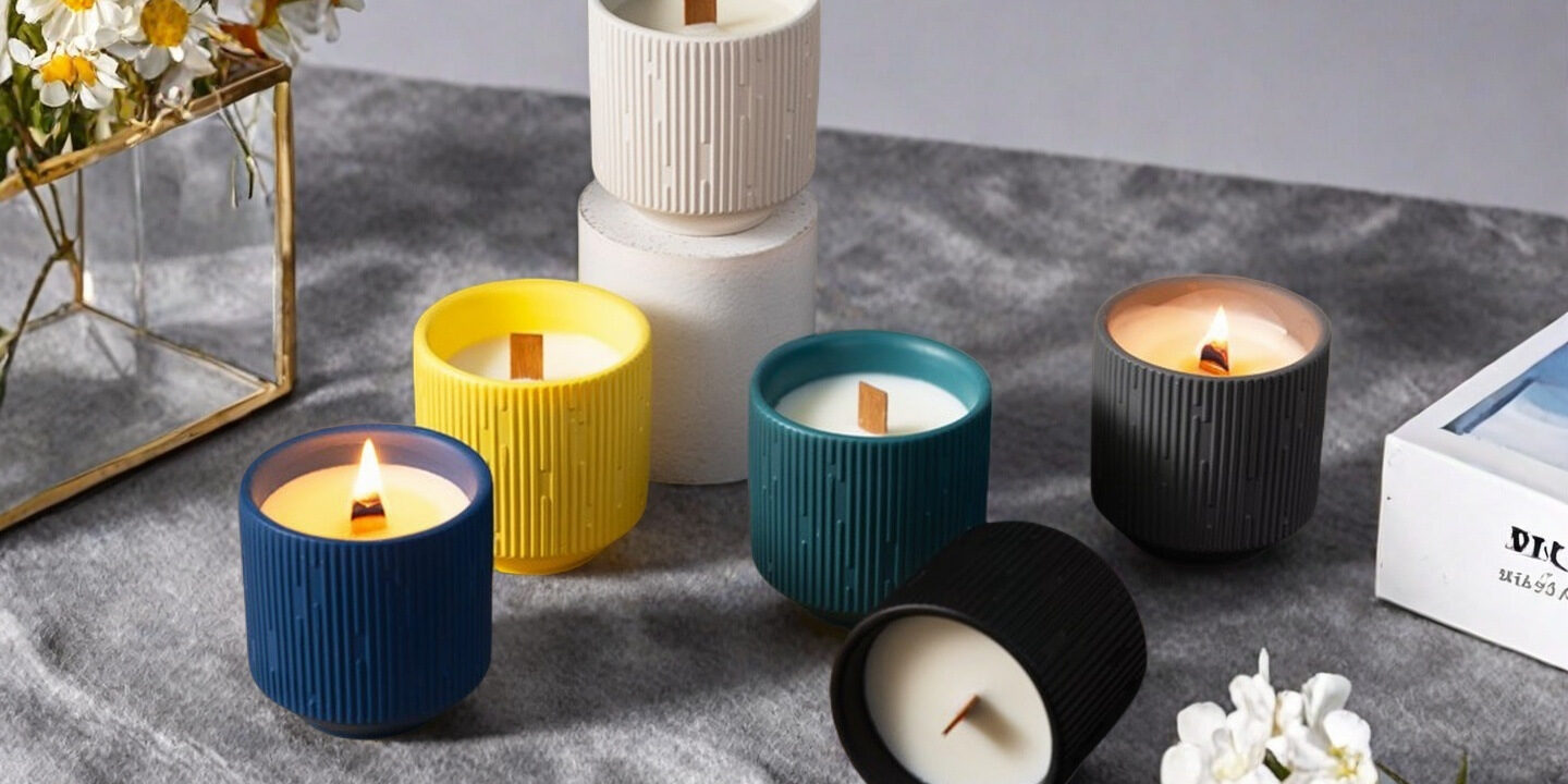 Ceramic Candle Cups for Aromatherapy