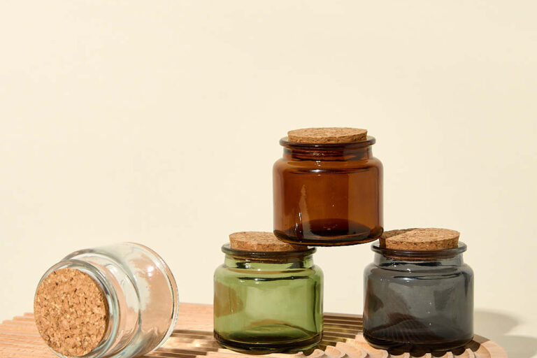 Wholesale Glass Candle Jars with Cork