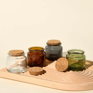 Wholesale Glass Candle Jars with Cork