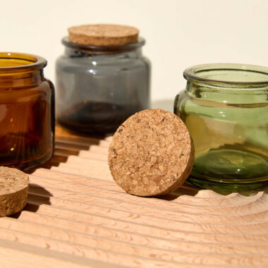 Wholesale Glass Candle Jars with Cork