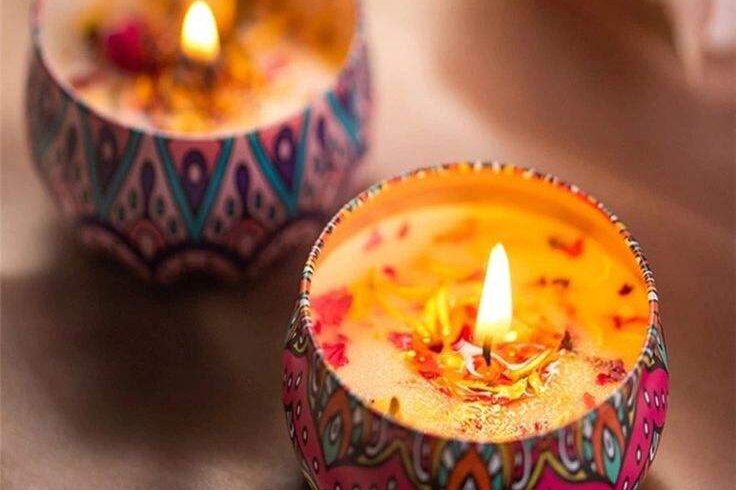 Luxury Candle Tins with Lids in Multiple Sizes