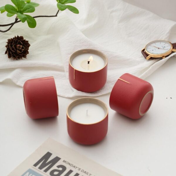Ceramic Candle Jars for Aromatherapy