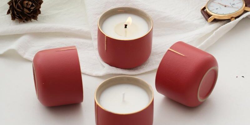Ceramic Candle Jars for Aromatherapy