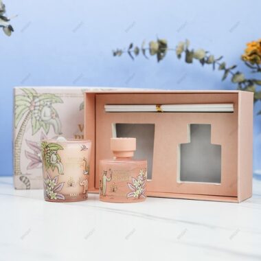 glass candle jars with cork lid