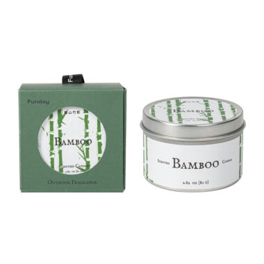 mini round metal candle tins