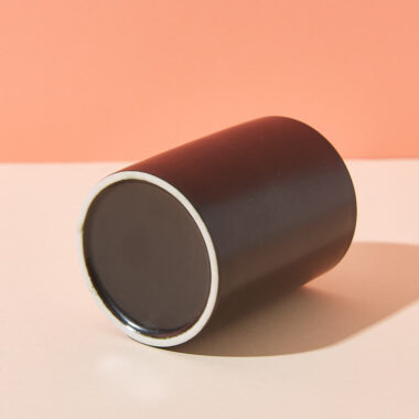 matte ceramic candle jars with lids