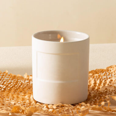 High quality simple ceramic candle jars