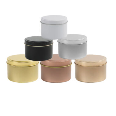 Custom 8oz scented candle tins