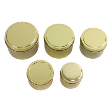 Custom 8oz scented candle tins