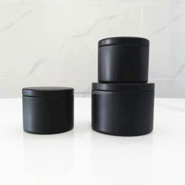 Wholesale seamless 8oz candle tins